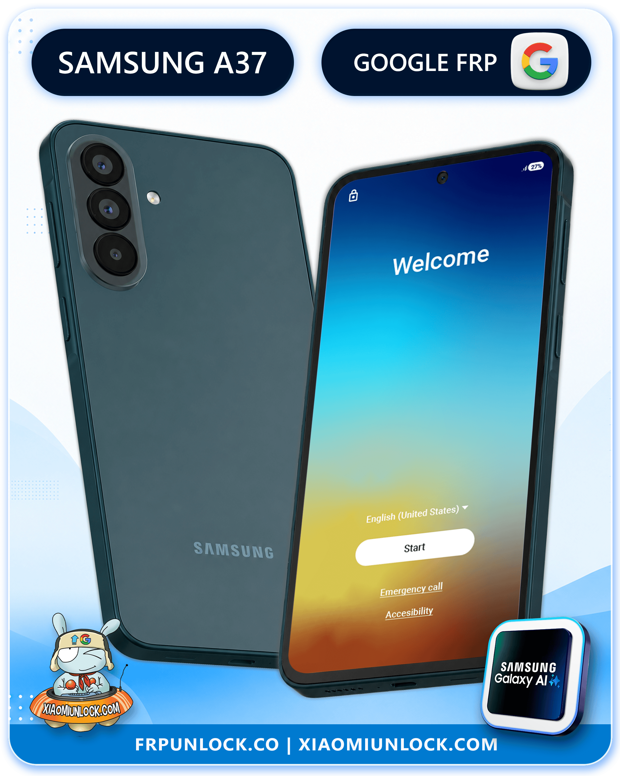 Eliminar Cuenta Google Samsung Galaxy A37