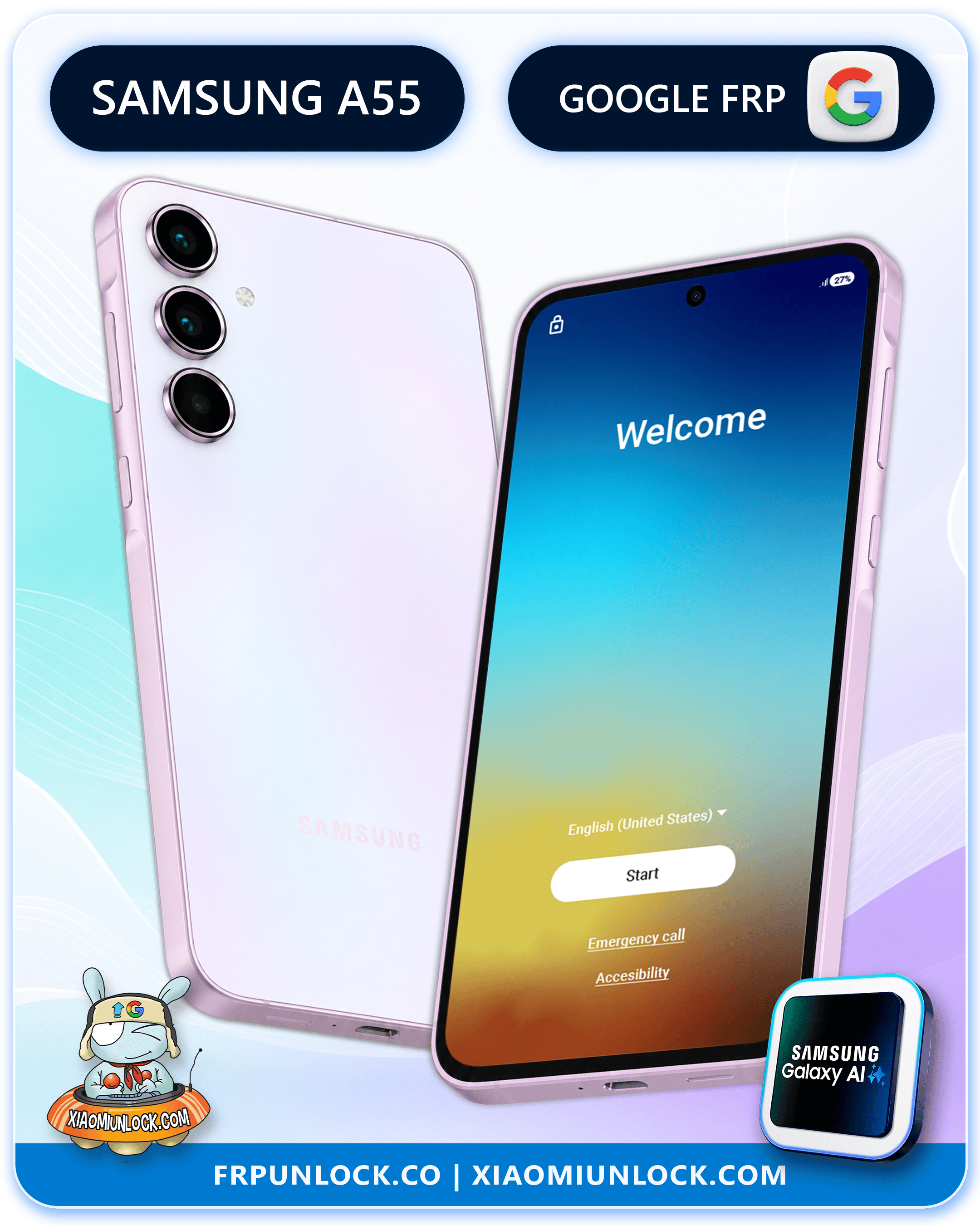 Eliminar Cuenta Google Samsung Galaxy A55