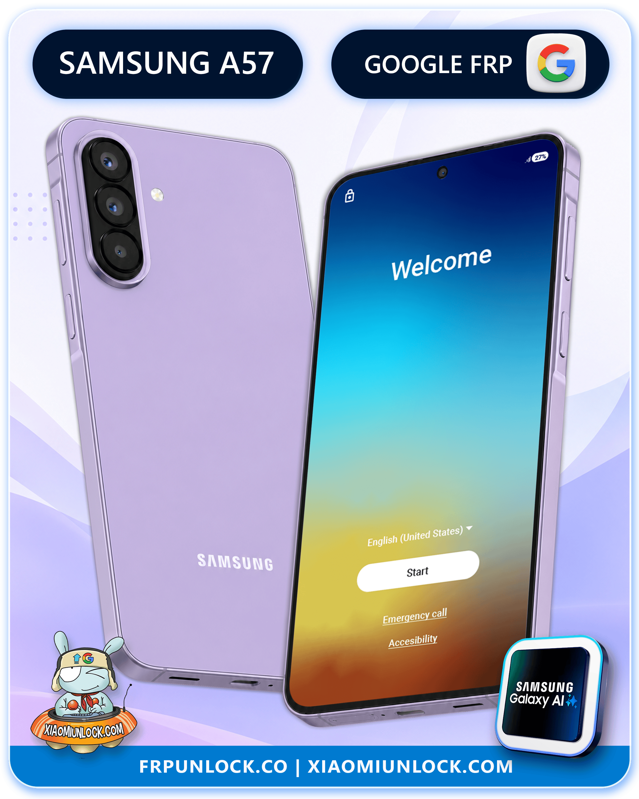 Eliminar Cuenta Google Samsung Galaxy A57