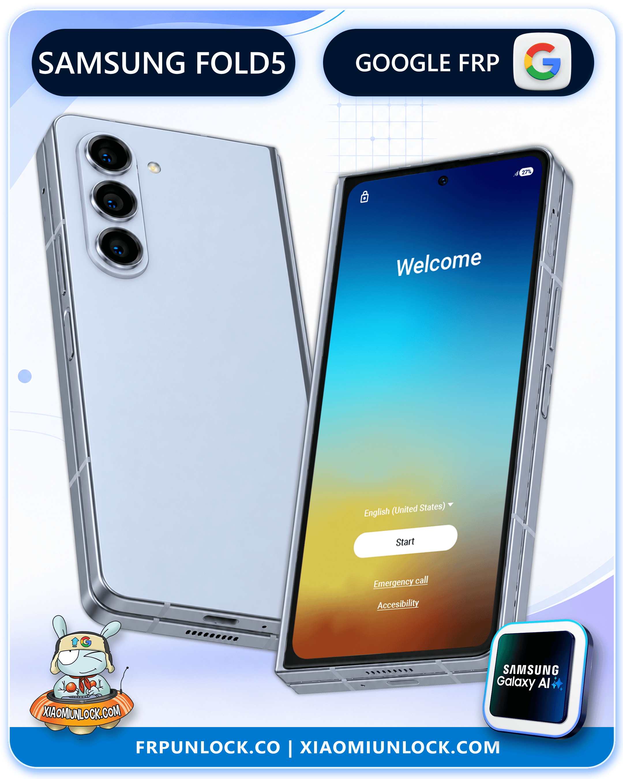Eliminar Cuenta Google Samsung Galaxy Z Fold 5