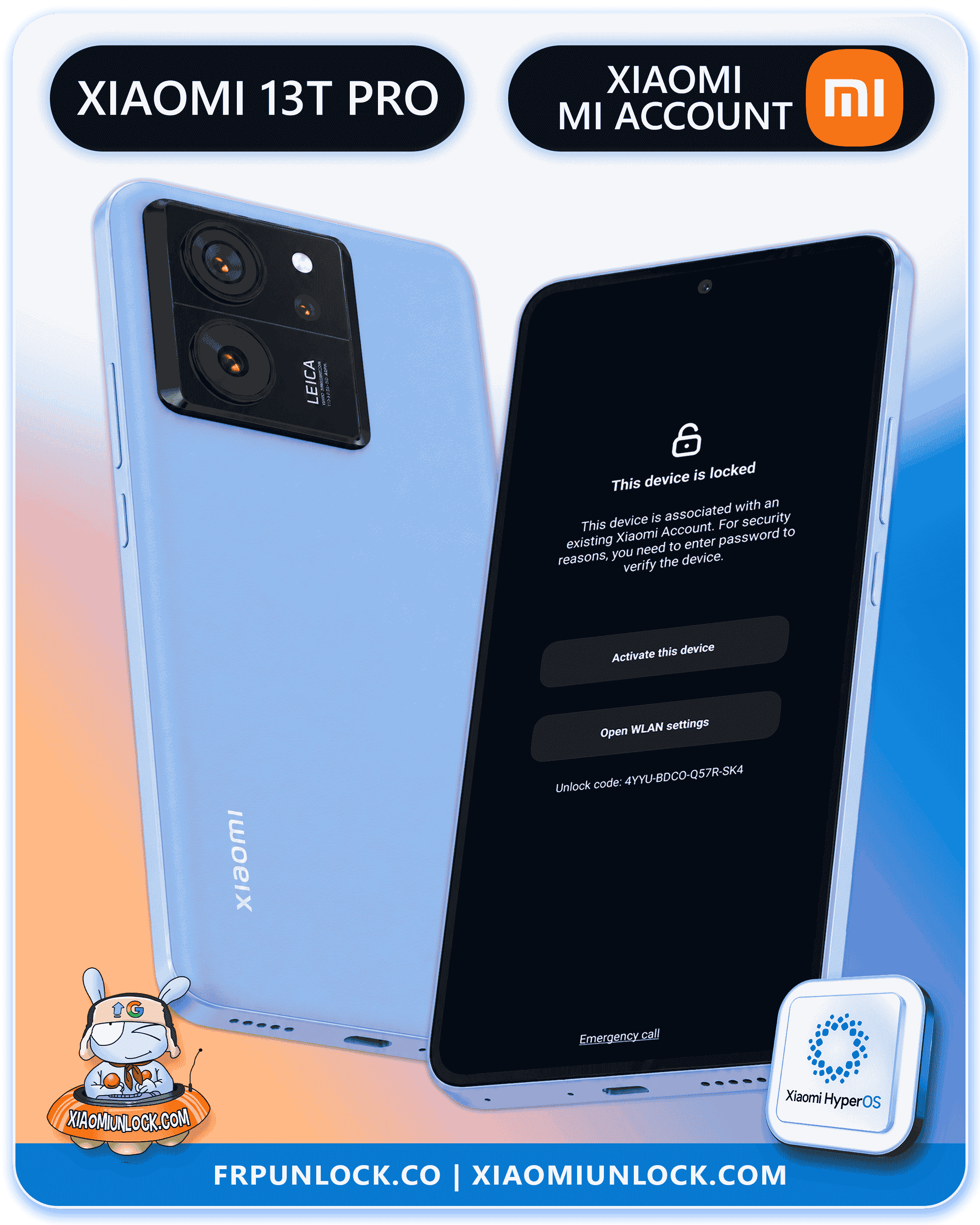 Eliminar Cuenta Mi Xiaomi 13T Pro