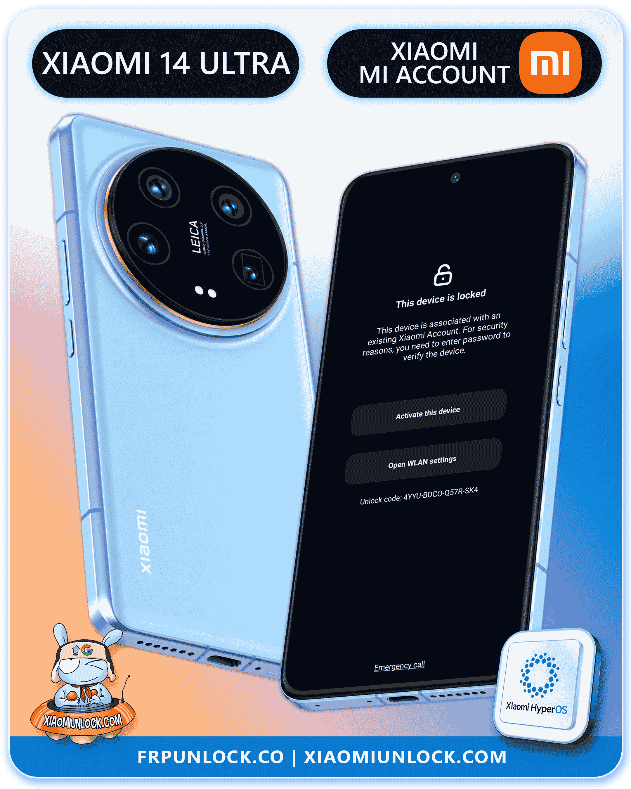 Eliminar Cuenta Mi Xiaomi 14 Ultra
